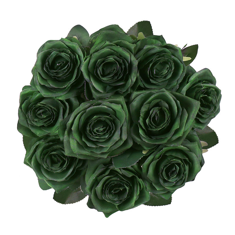 Grand rosier Jaafer Deluxe, Vert forêt