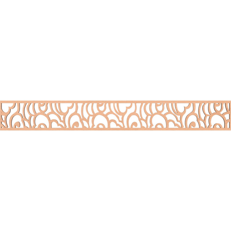 Moulure de panneau Springfield, Aulne, H 6 po x l 46,5 po x P 0,25 po