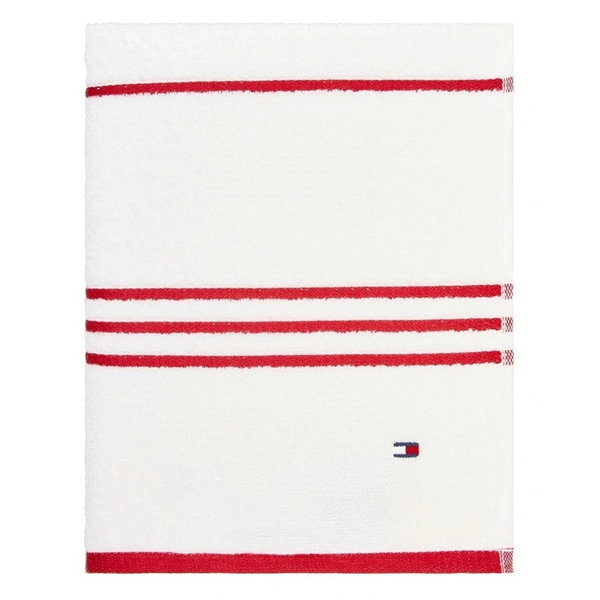 Tommy Hilfiger Modern American Solid Cotton Bath Towel, 30 x 54