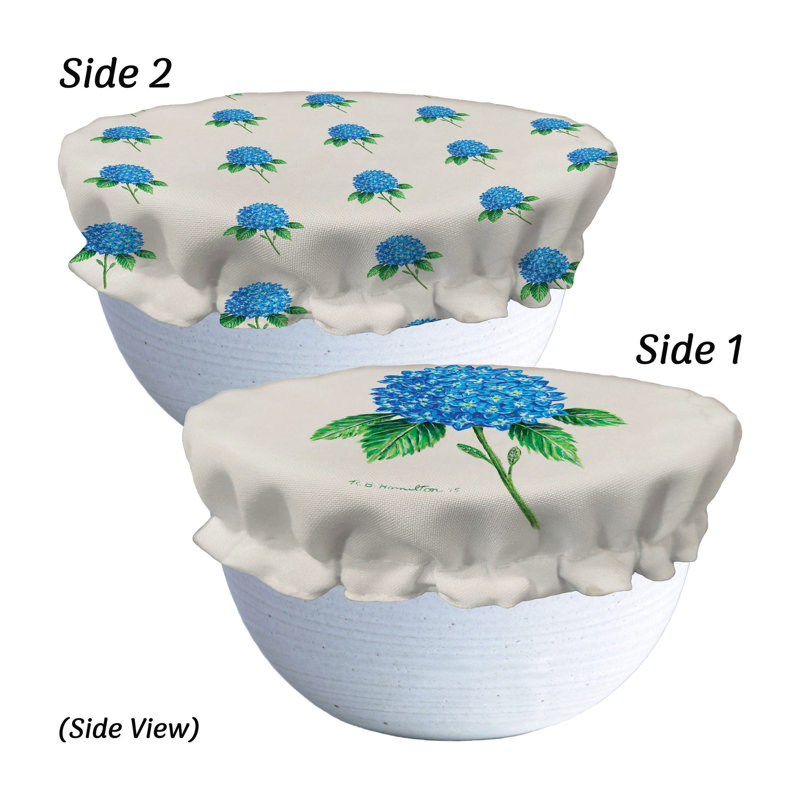 Dick's Hydrangea Reversible Bowl Cover, 10"