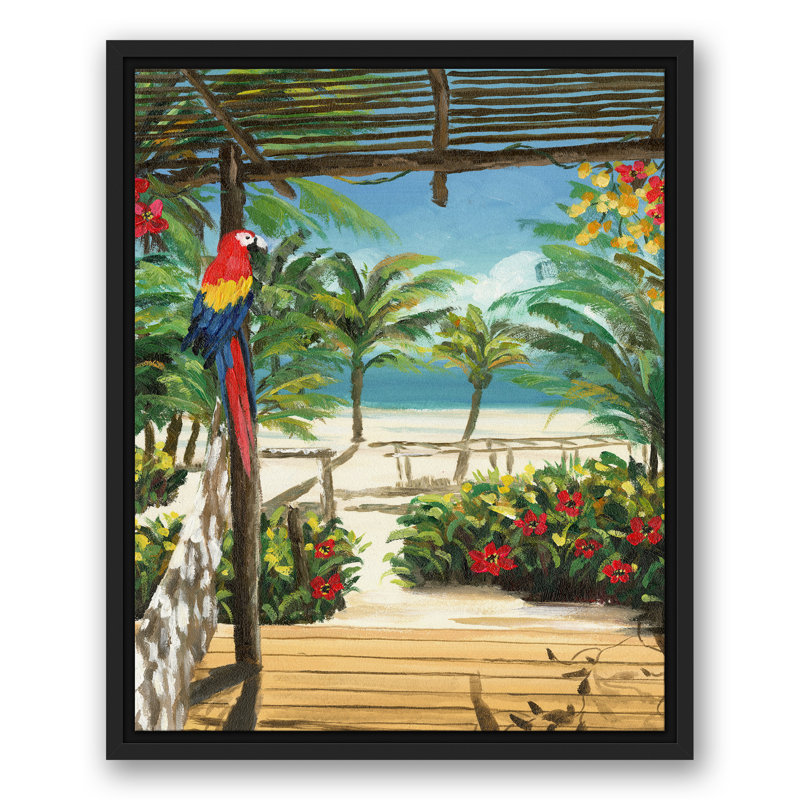 Porche tropical, H 21,75 po x l 17,75 po