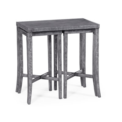 Casually Country Solid Wood Nesting Cocktail Table