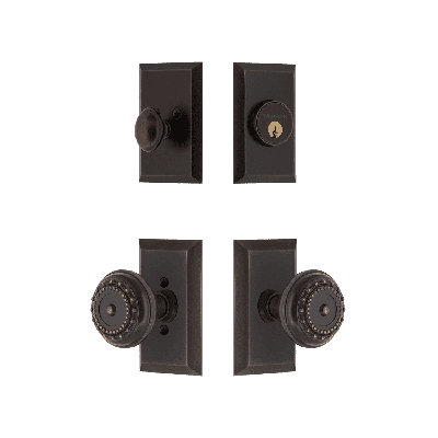 Nostalgic Warehouse Studio Entry Set with Meadows Knob