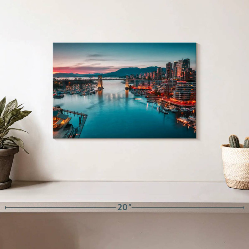 Tergel Vancouver Waterfront Skyline, H 8 po x l 12 po