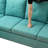 Velvet L-Shaped Sectional Left Hand Facing-97430000