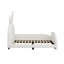 Twin Size Upholstered Rabbit-Shape Princess Bed-853543131