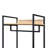 Alva Open Wardrobe with 2 Drawers in Oak