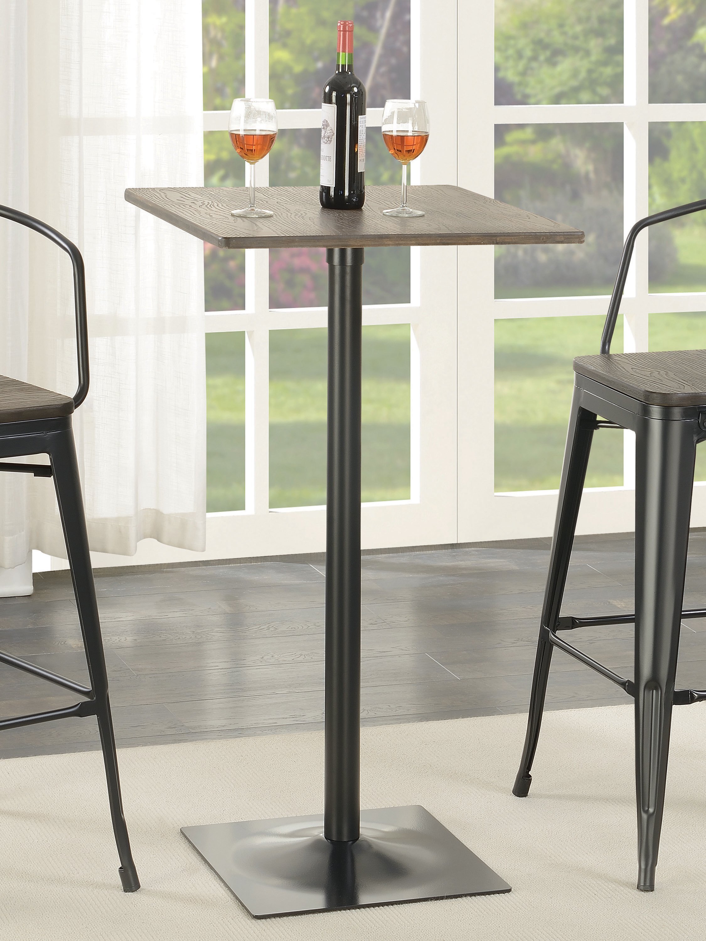 Bar height 2024 pedestal table