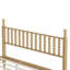 Lit plateforme très grand en bois avec tête de lit en forme de gourde, support de lattes en bois de style rétro, charme rétro et durabilité