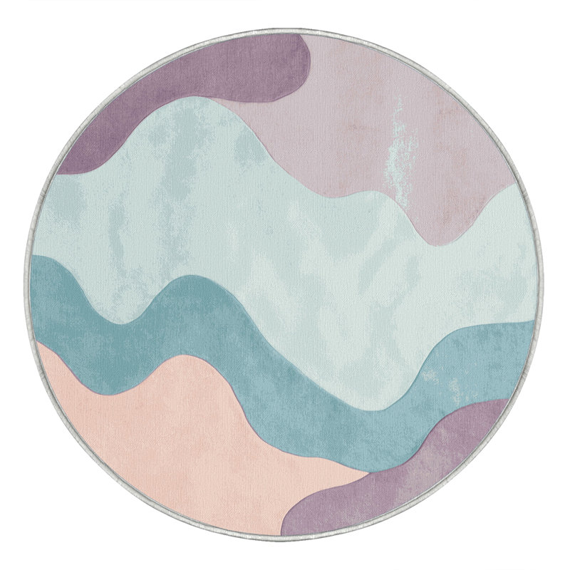 Tapis Coral Veil, Rond 3 pi