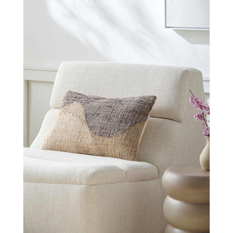 Coussin Sookie, Inférieur, Noir / beige / orange / ivoire