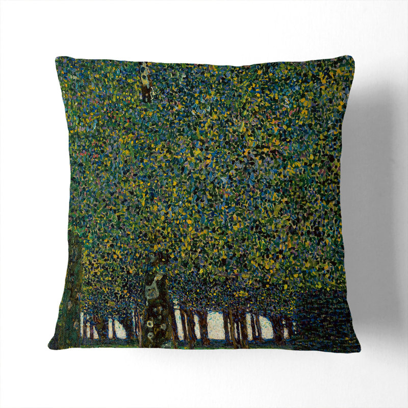 The Park Square Throw Cushion, White, 55cm H x 55cm W x 20cm D