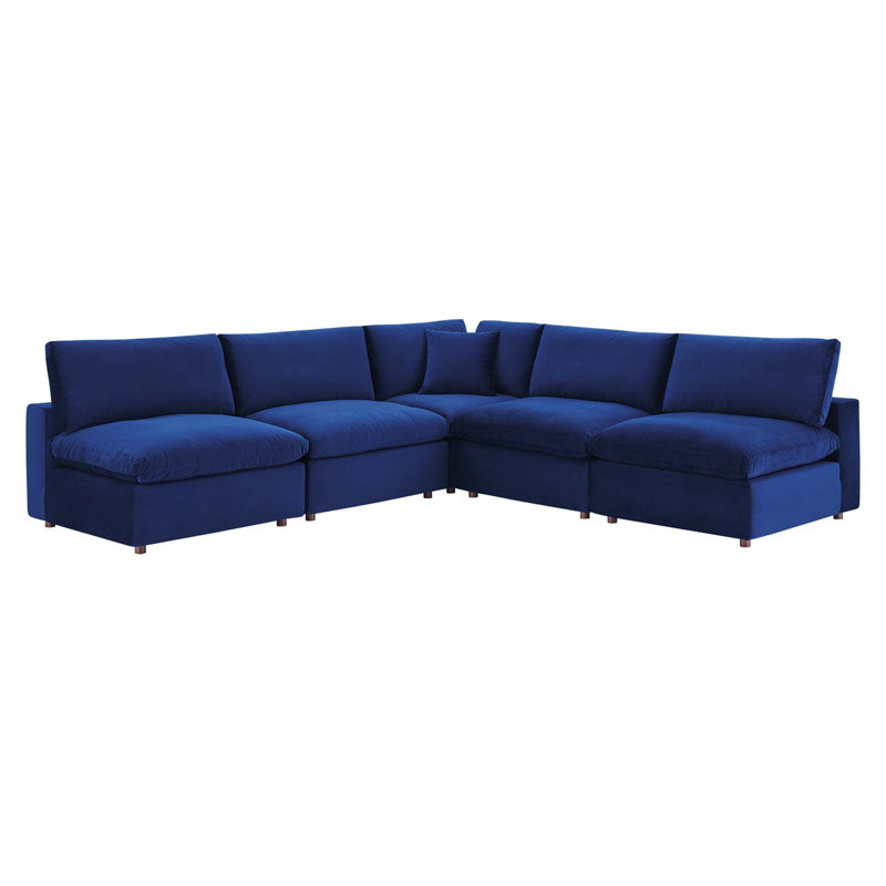 Canapé modulaire 5 pièces Commix, Marine