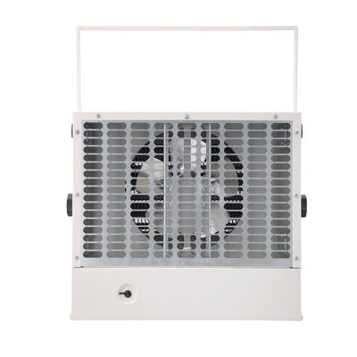 Electric Garage Heater, 5000-Watt Digital Fan-Forced Wall/Ceiling Mount Shop Heater, With Remote Control Overheat Protection, Hardwired Heater With 9-Hour Timer, Ideal For Workshop, ETL Listed