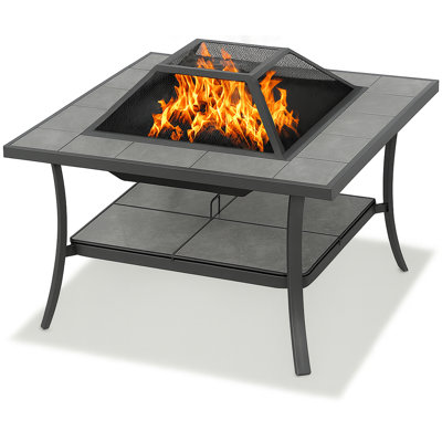 Wilksboro Square Iron Fire Pit