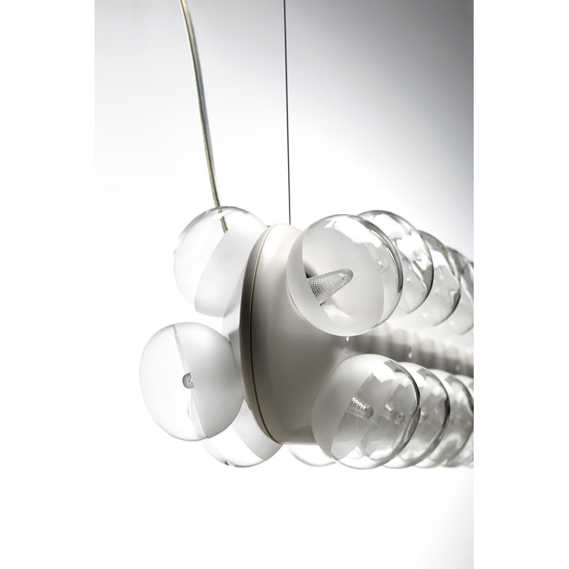 Prop LED Pendant, 2700K (Soft White), Double Horizontal