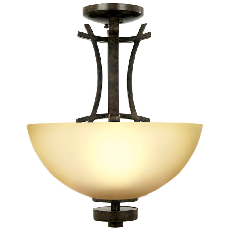 Sentinel Glass Flush Mount