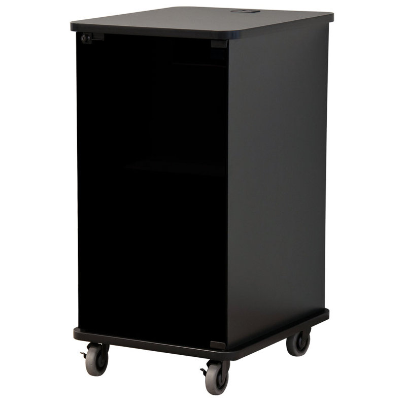 AVFI Cabinet System, Black, 27" H x 23" W x 27" D