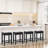Backless Saddle Upholstered 26" Counter Stool with Wood Frame-867278263-867278262