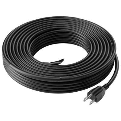 Self-Regulating Pipe Heating Cable 24FT 5W/FT Heat Tape for Pipes Roof