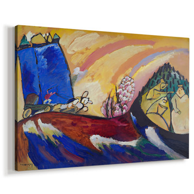 Improvisation 3-Wassily Kandinsky-Gallery Wrapped Canvas-1909