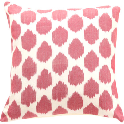 Sarra Geometric Cotton Reversible Throw Pillow