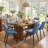 Emsley Faux Leather Upholstered Dining Chair Armless Side Chair with Metal Legs-1553213810
