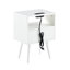 Table de bout en rotin 15,75 po