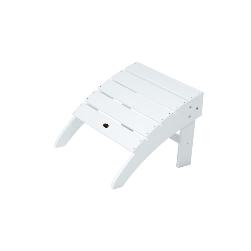 Repose-pieds POLYWOOD Adirondack South Beach, Blanc
