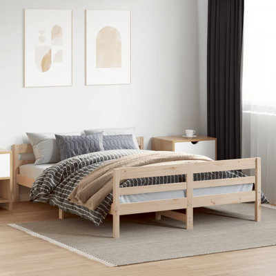 Albinca Solid Wood Bed Frame
