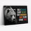 Ours, art mural sur toile, ensemble de 1