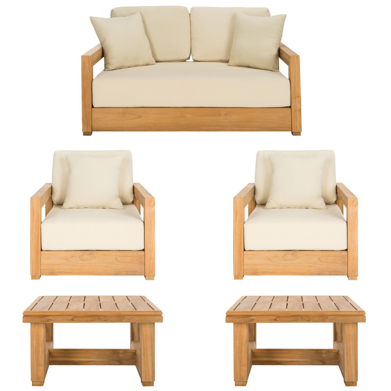 Melrose 5 Piece Outdoor Conversation Set