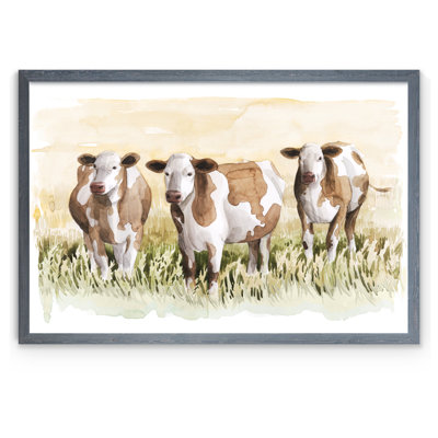 « golden graze ii » par paul cezanne-reproduction d’art sur cadre photo
