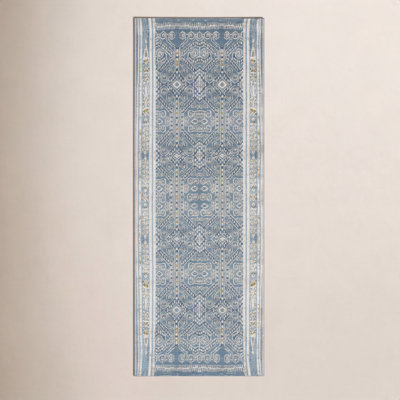 Davana Ocean Geometric Outdoor Rug