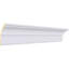 Endurathane Classic Cove Crown Moulding, 3 5/8"H x 2 1/2"P x 4 5/8"F x 94 1/2"L, Factory Primed