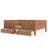 Full Kids Floor Bed with Stairs, Rails and Slats,Full Size Montessori Floor Bed with Bookshelf and 2 Storage Drawers,Easy Assemble Montessori Beds Frame,Natural-251181158-251181156