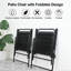 Ensemble de 2 fauteuils de patio pliants d'extérieur (ensemble de 2)-1067243760