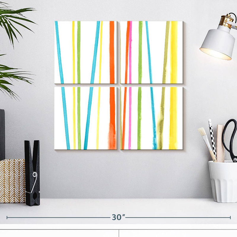 Avery Cabana Stripes I, H 18 po x l 18 po