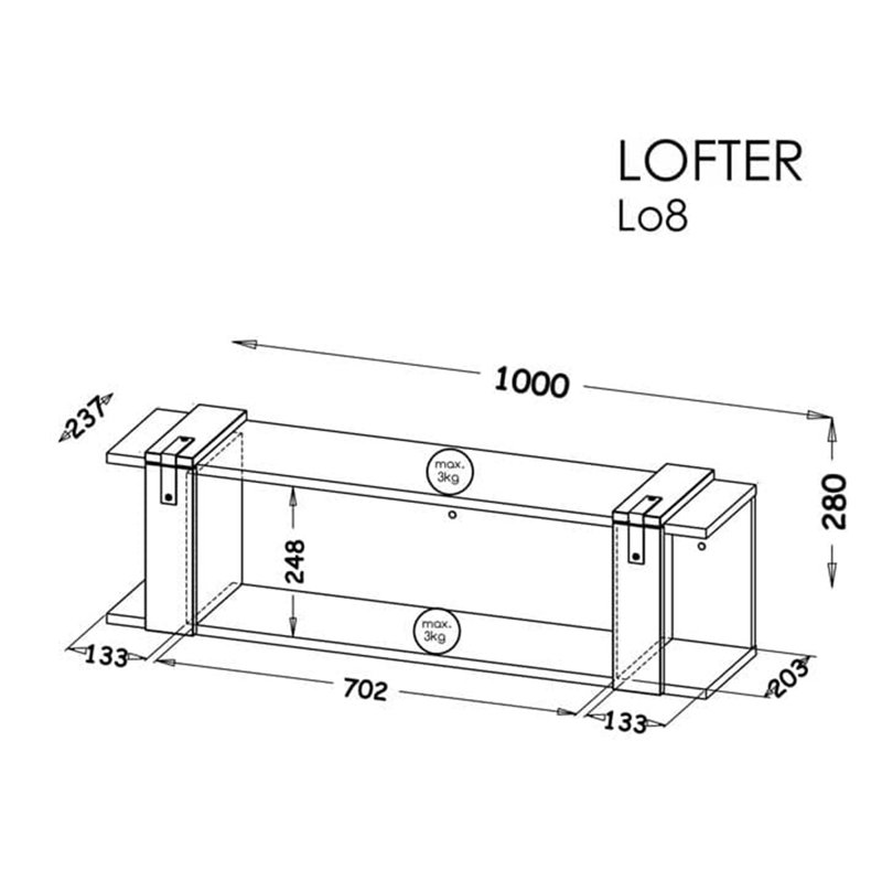 Switzer Accent Shelf