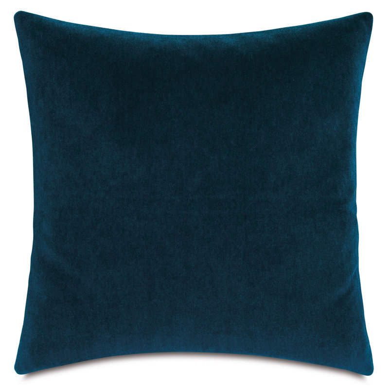 Coussin Brahms, Bleu, Carré 24 po