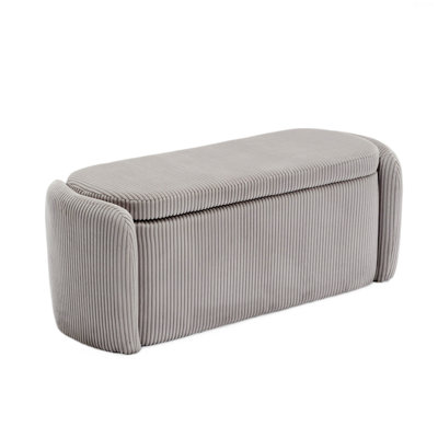 Bench, Storage Ottoman, Bedroom End Bench, Upholstered Storage Bench, Entryway Ottoman Bench