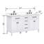 Meuble-lavabo double 60 po Anglet-317766793-373942424