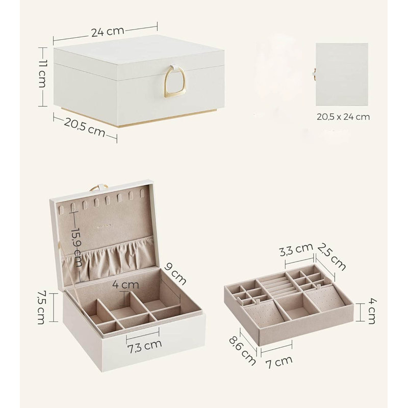 Jewellery Box +, White