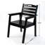 Chaise de salle à manger d'extérieur en PEHD, chaise de patio résistante aux intempéries et nécessitant peu d'entretien-993195269