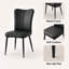 Chaise d'appoint rembourrée en similicuir-130123159-130123158