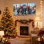 «Christmas Christmas Car Wash», ensemble de 3 impressions sur toile-561611740