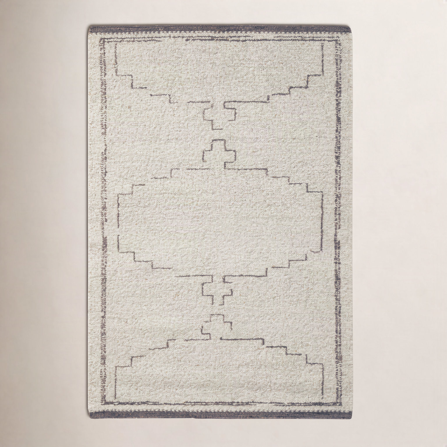 Stevens Flatweave Moroccan Rug, Rectangle 7'9" x 9'9"