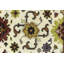 Tapis à motif floral traditionnel fait à la main 6 x 9 po Rigsbee