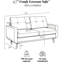 Causeuse 67 po Mid-Century Modern-917744569