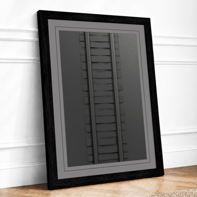 Vertical Structure Industrial - Framed Print